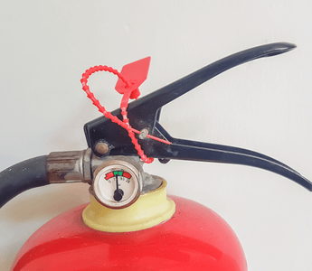 Tamper-Evident Seals on Fire Extinguisher in St Helens, UK